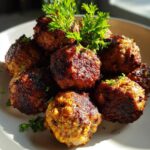 Air Fryer Low Carb Meatballs
