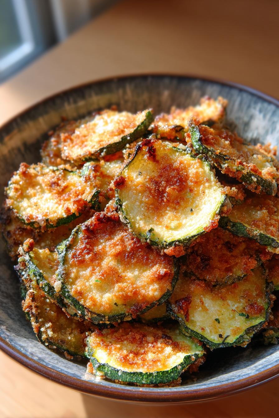 Air Fryer Zucchini Chips