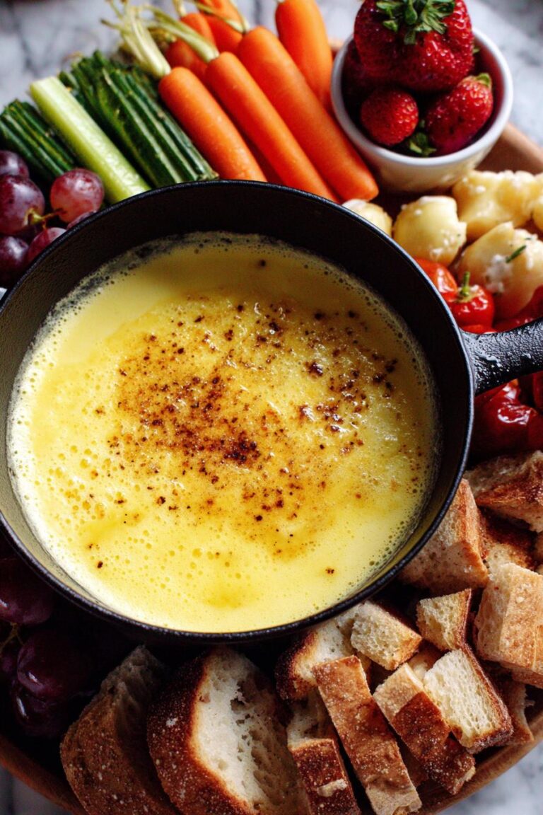 Alcohol Free Cheese Fondue Recipe
