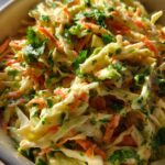 Avocado Lime Coleslaw