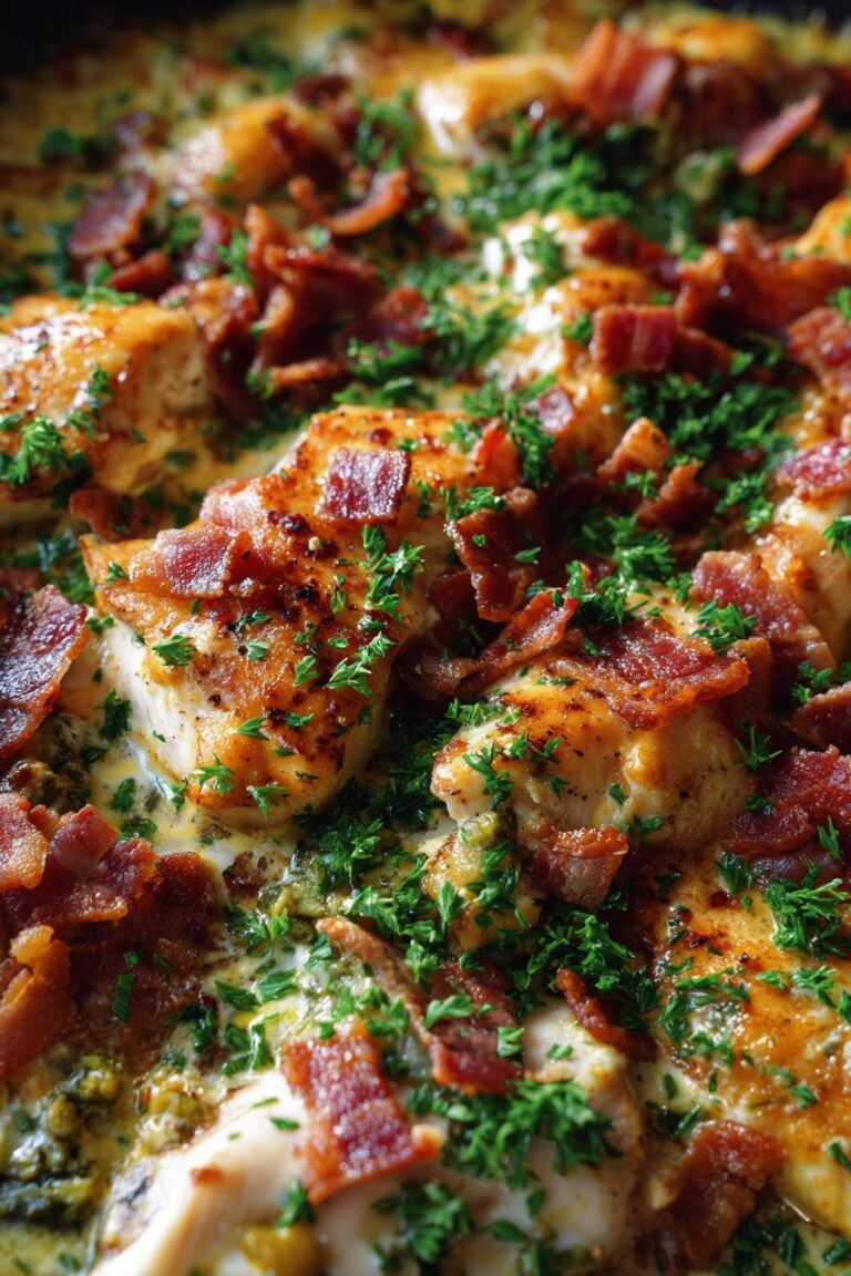 Bacon Ranch Chicken Skillet