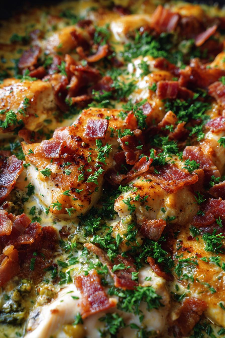 Bacon Ranch Chicken Skillet