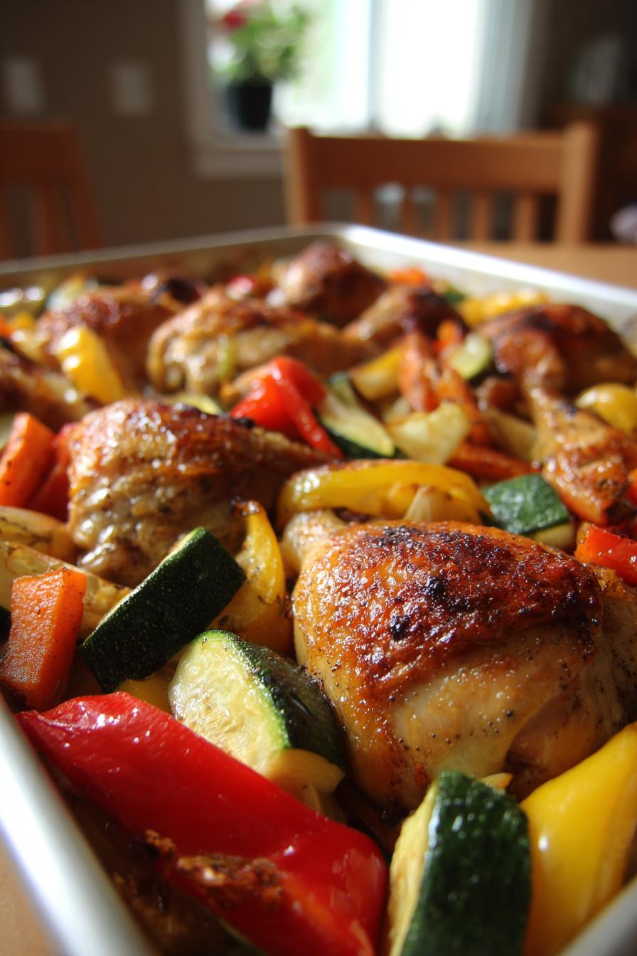 Baked Chicken & Vegetables