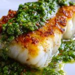 Baked Cod with Keto Pesto