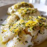 Baked Cod with Olive Oil & Lemon