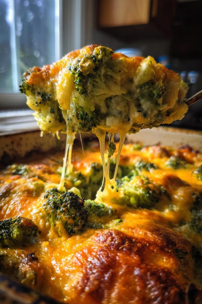Broccoli Cheddar Bake