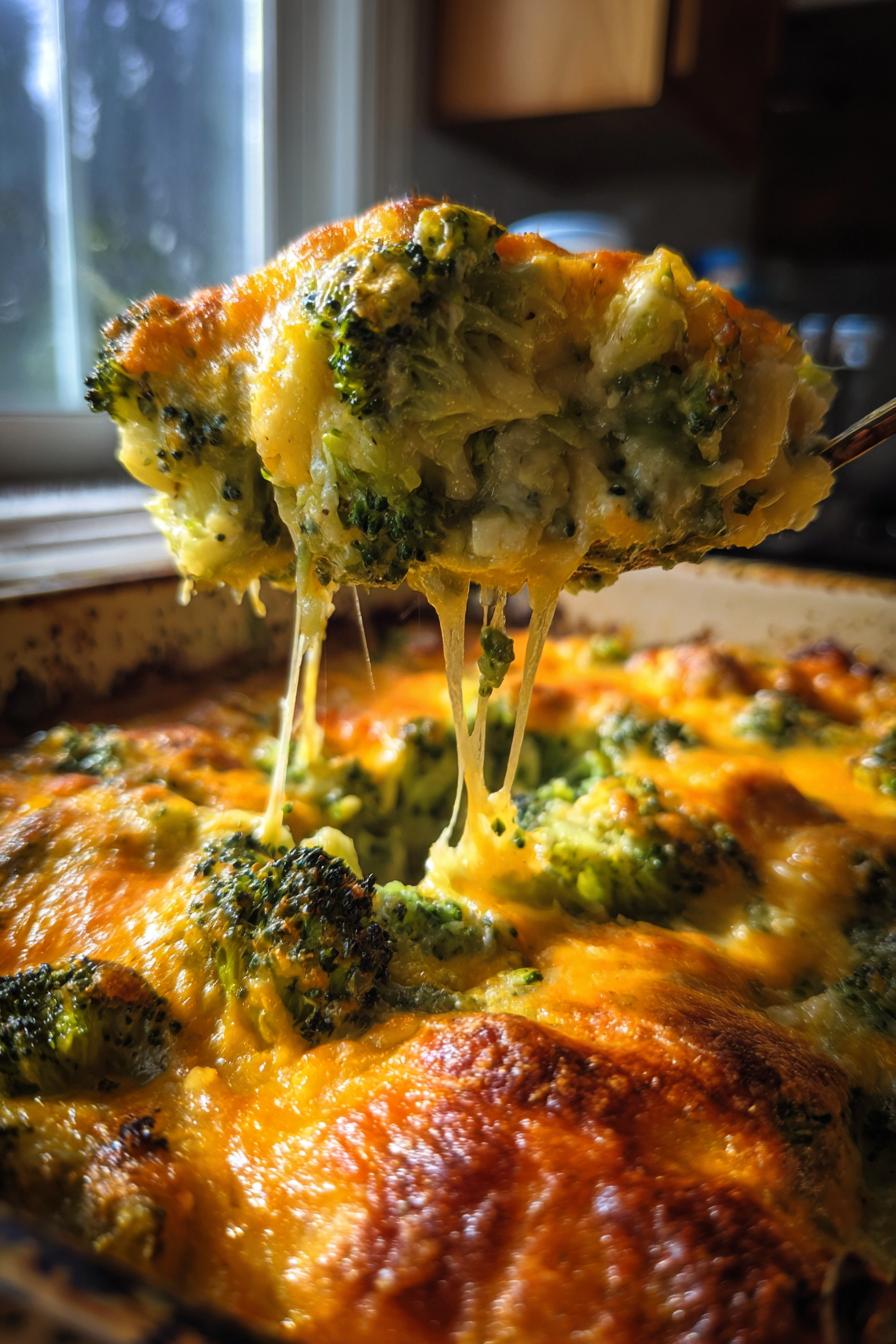 Broccoli Cheddar Bake