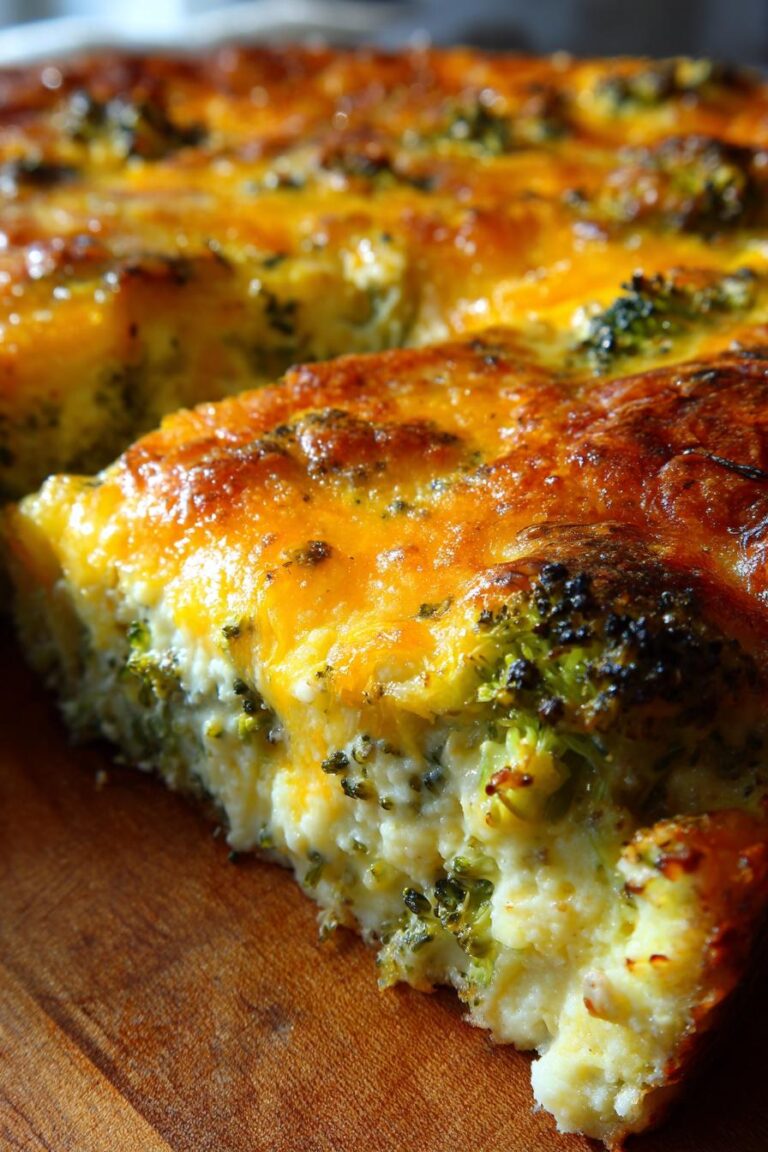 Broccoli Cheddar Casserole