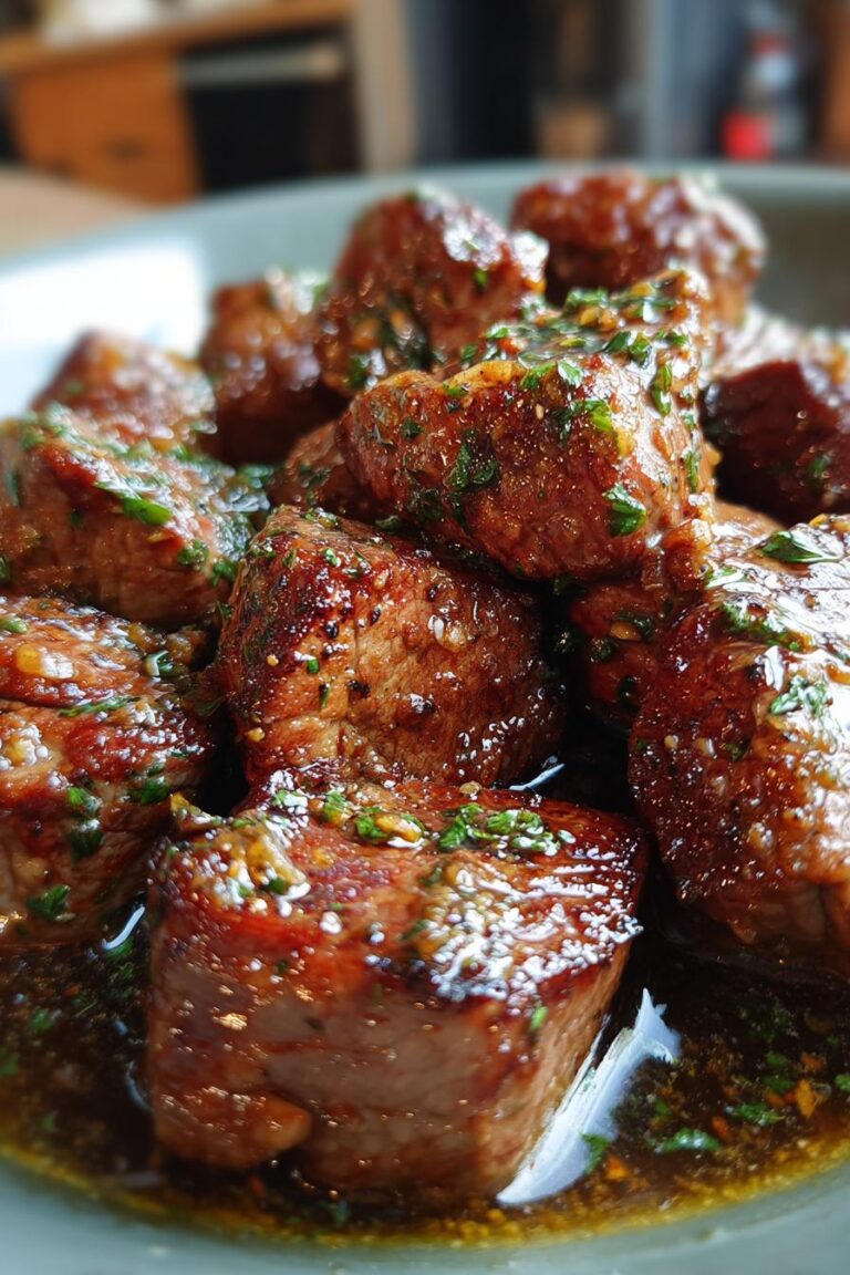Butter Garlic Steak Bites