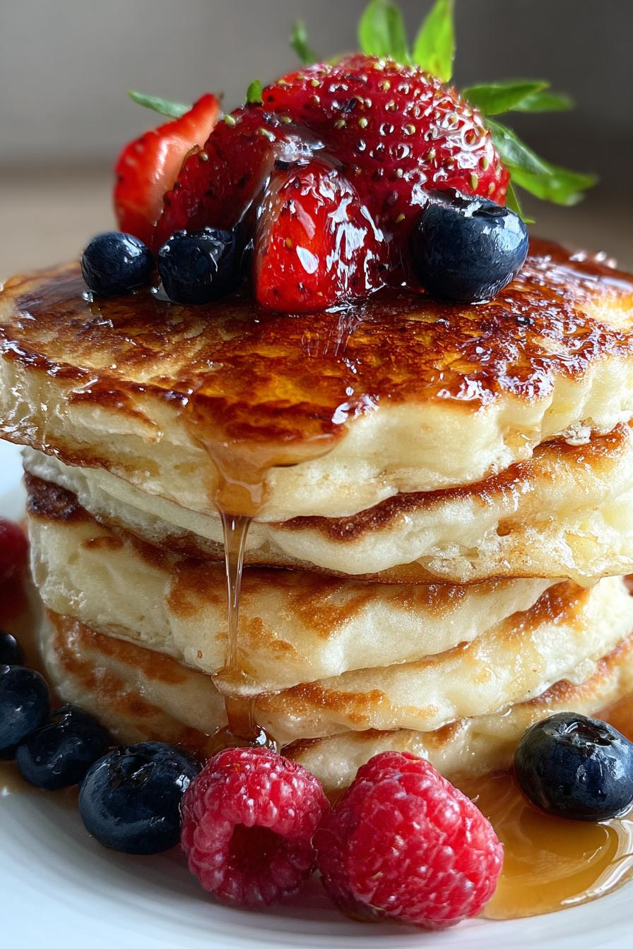 Buttermilk fluffy pancake recipe