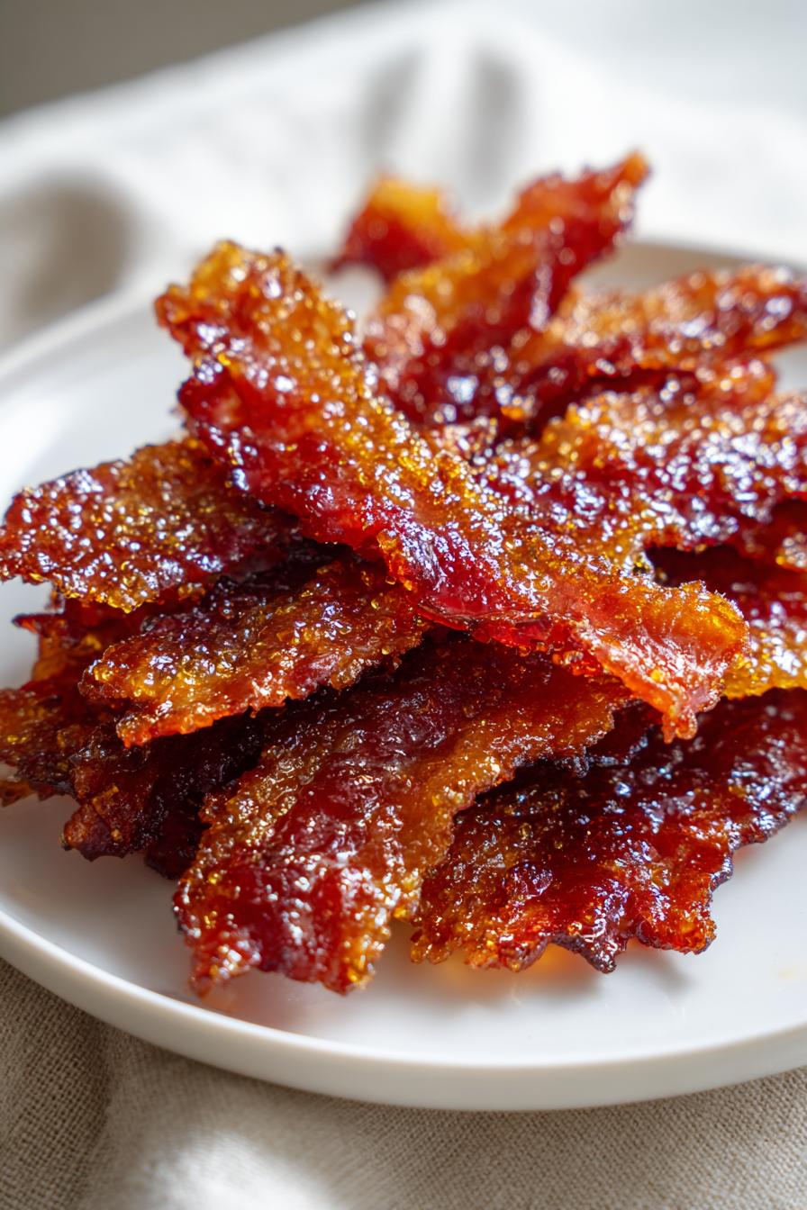 Candied Bacon Crackers