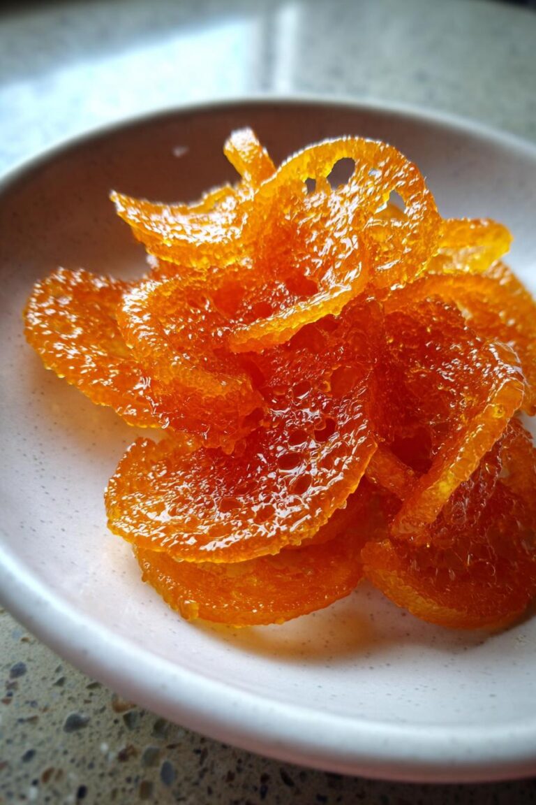 Candied Orange Peel Recipe