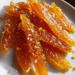 Candied Orange Peel for Christmas