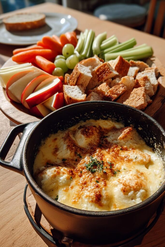 Cheese Fondue Appetizer Recipe
