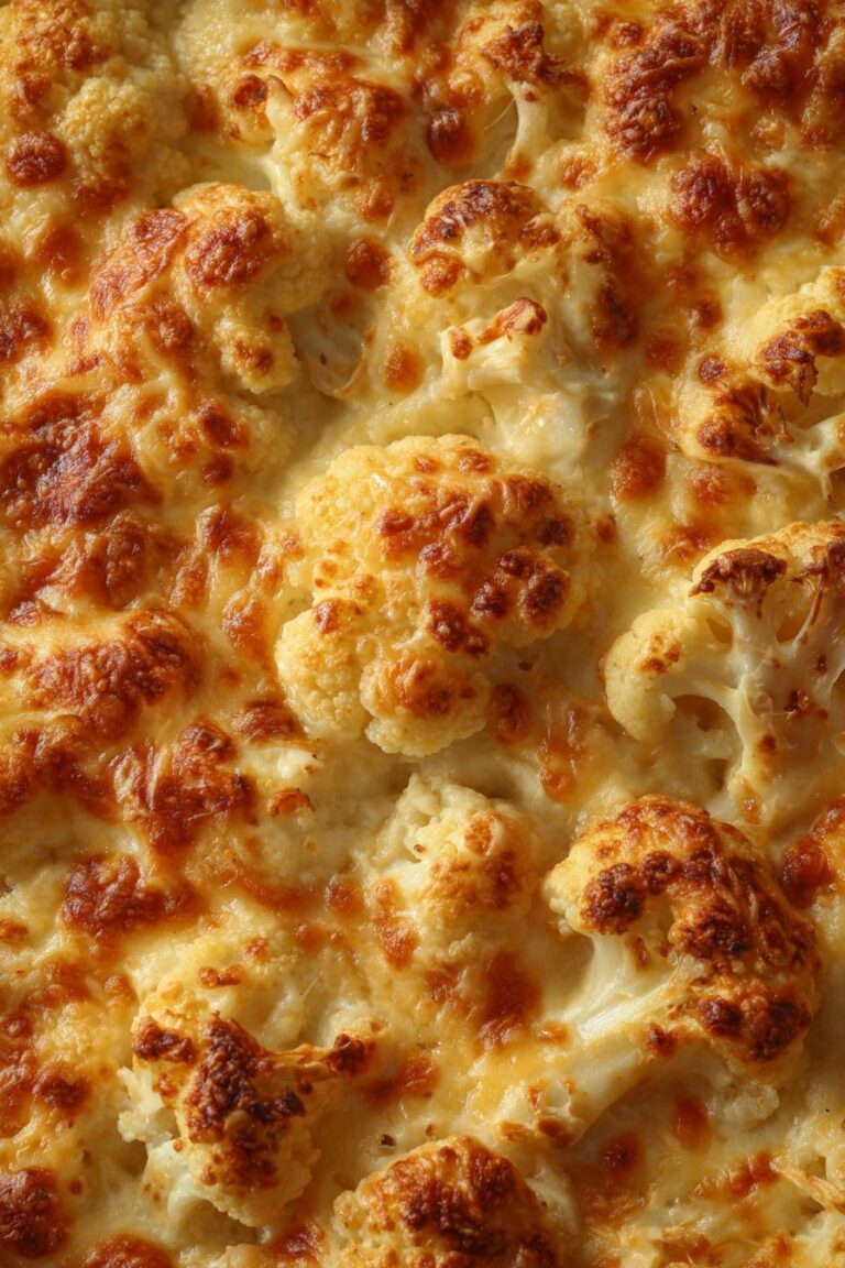 Cheesy Keto Cauliflower Bake