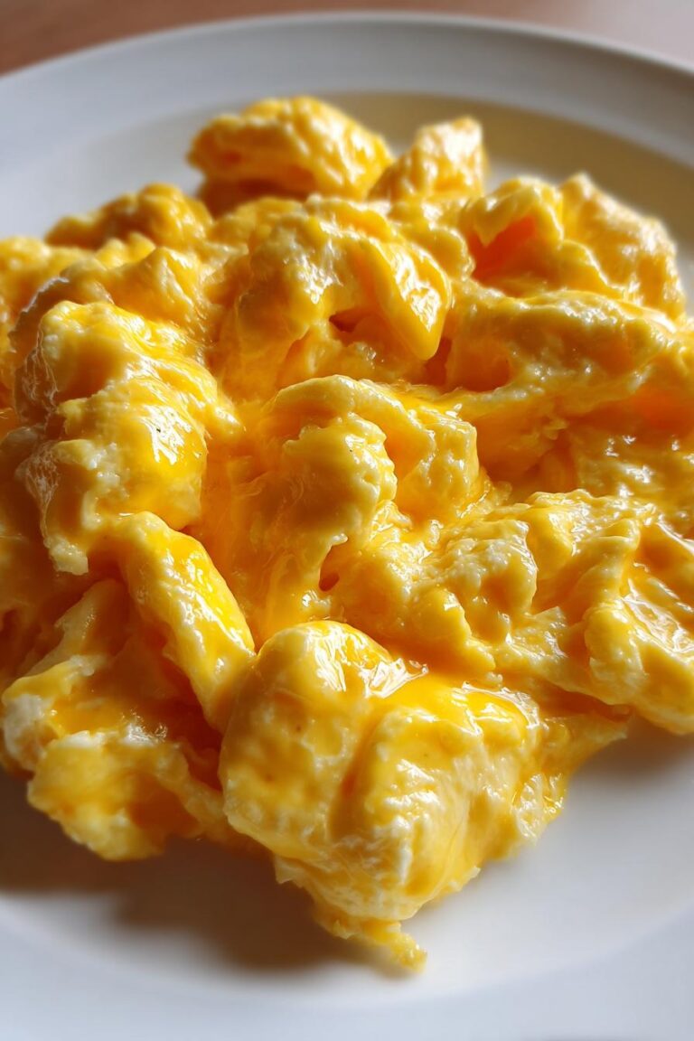 Cheesy Scrambled Eggs