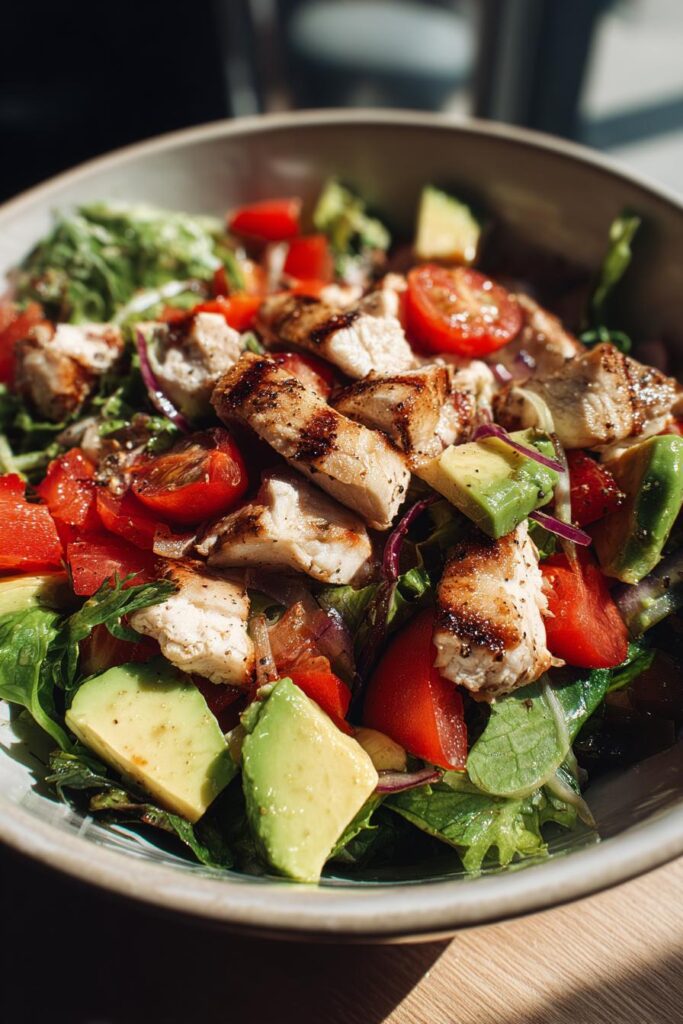 Chicken Avocado Salad