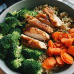 Chicken Broccoli Meal Prep Bowls
