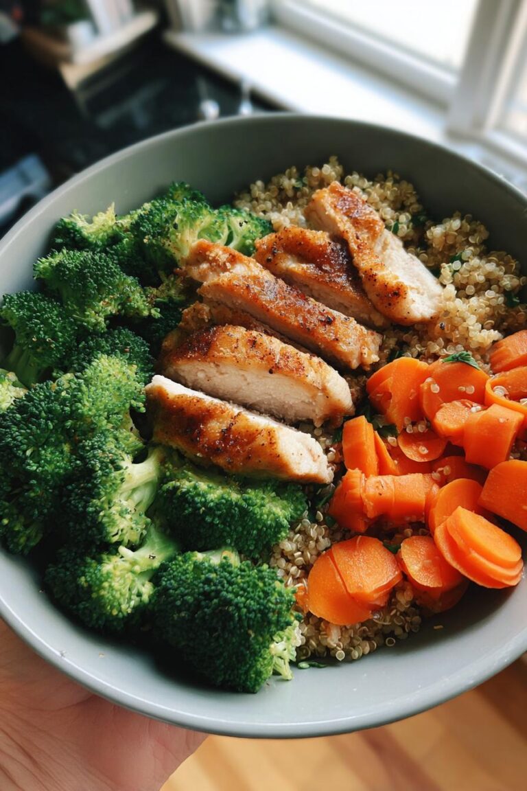 Chicken Broccoli Meal Prep Bowls