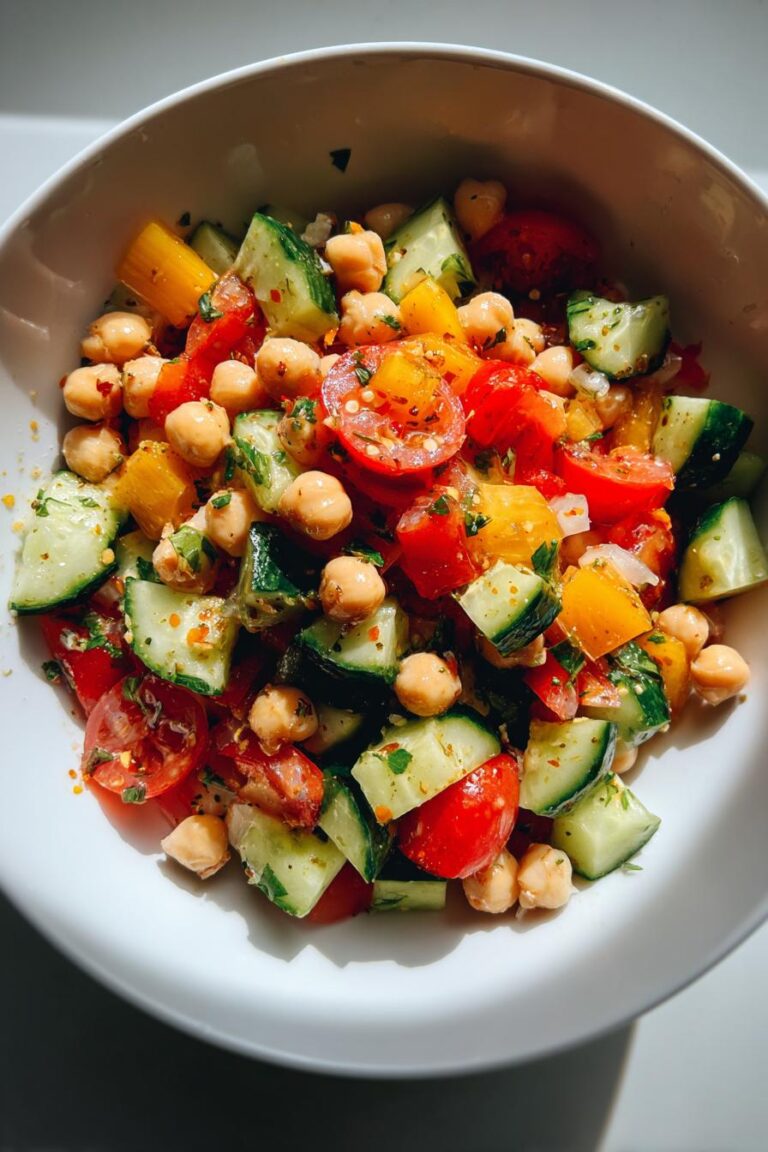 Chickpea salad
