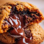 Chocolate Ganache Stuffed Holiday Cookies