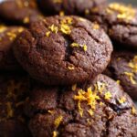 Chocolate Orange Zest Festive Cookies