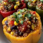 Clean Eating Stuffed Bell Peppers