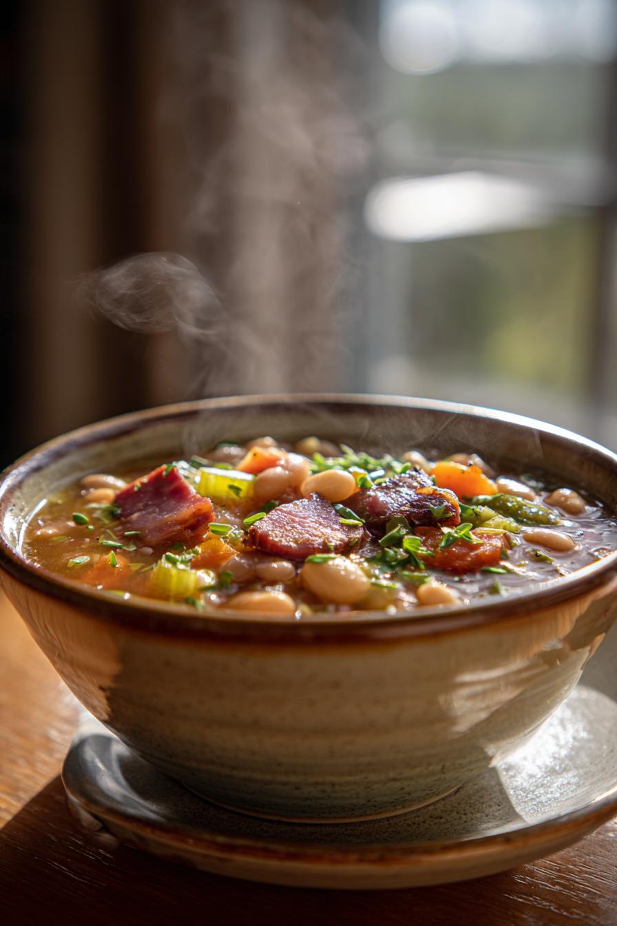 Country Style Ham and Bean Soup