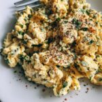 Creamy Cottage Cheese Scramble
