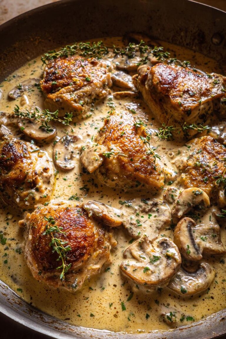 Creamy Mushroom Chicken