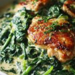 Creamy Spinach Chicken Thighs