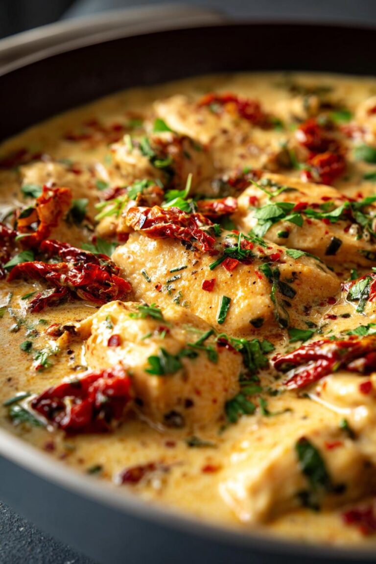 Creamy Tuscan Chicken Skillet