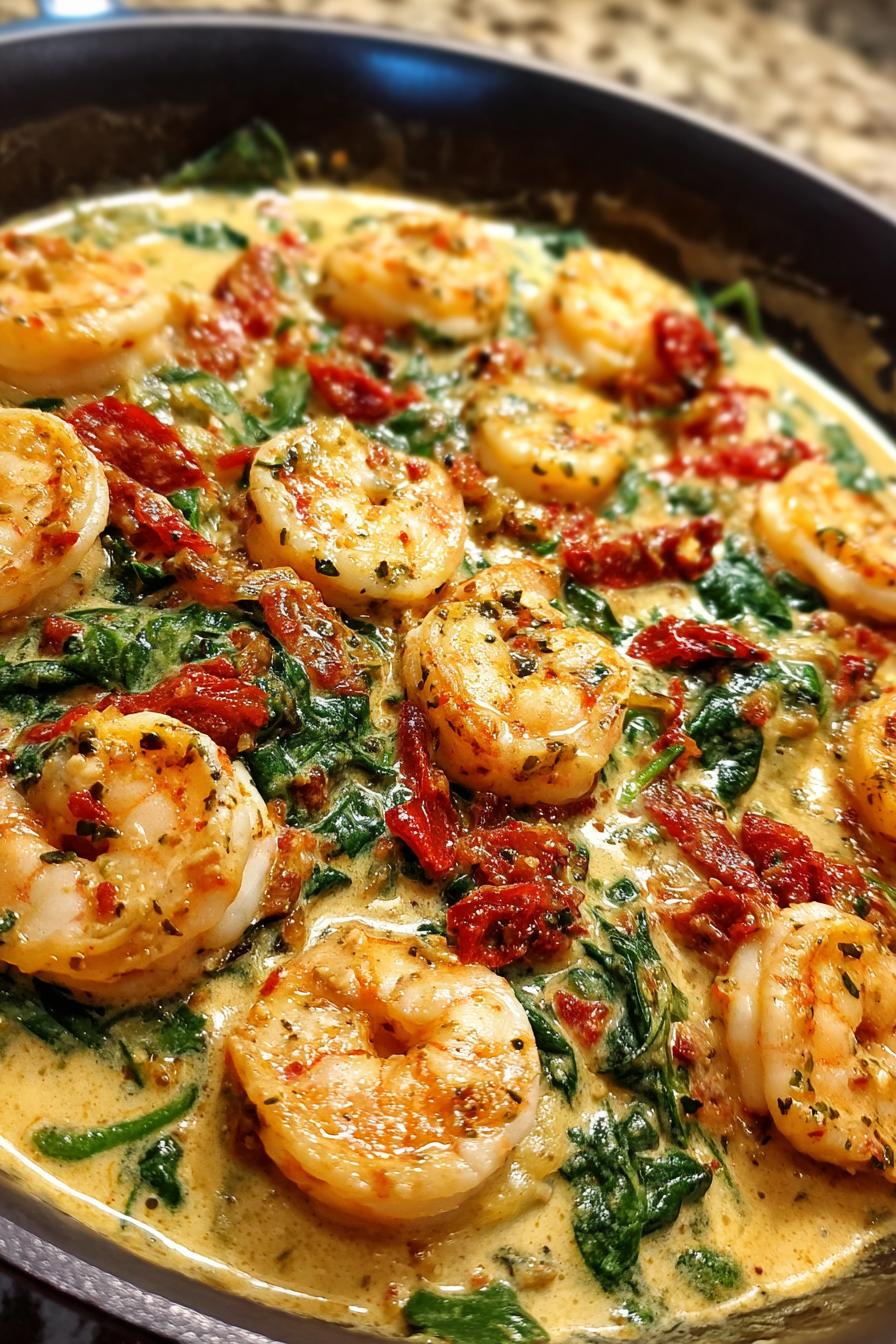 Creamy Tuscan Shrimp