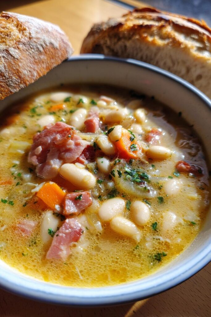 Dairy Free Ham and Bean Soup