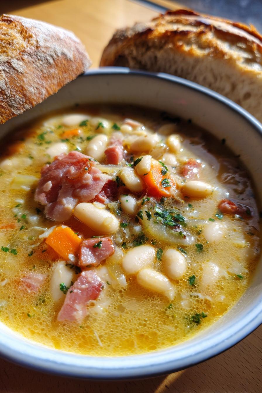 Dairy Free Ham and Bean Soup