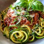 Diabetic Friendly Zucchini Pasta