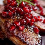 Duck Breast with Pomegranate Gastrique