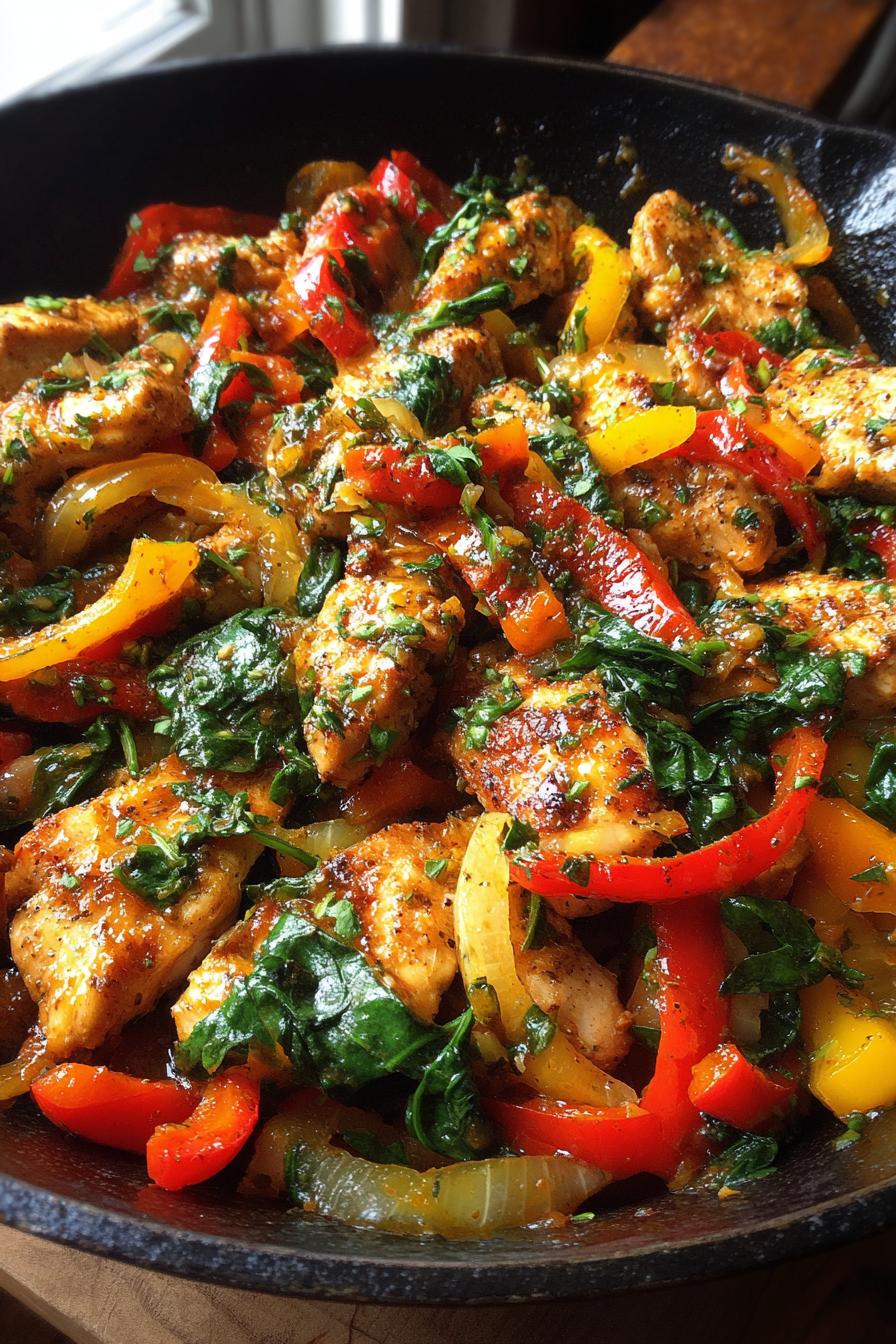 Easy Keto Chicken Skillet