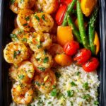 Easy Shrimp Meal Prep Boxes