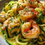 Garlic Butter Shrimp with Zoodles