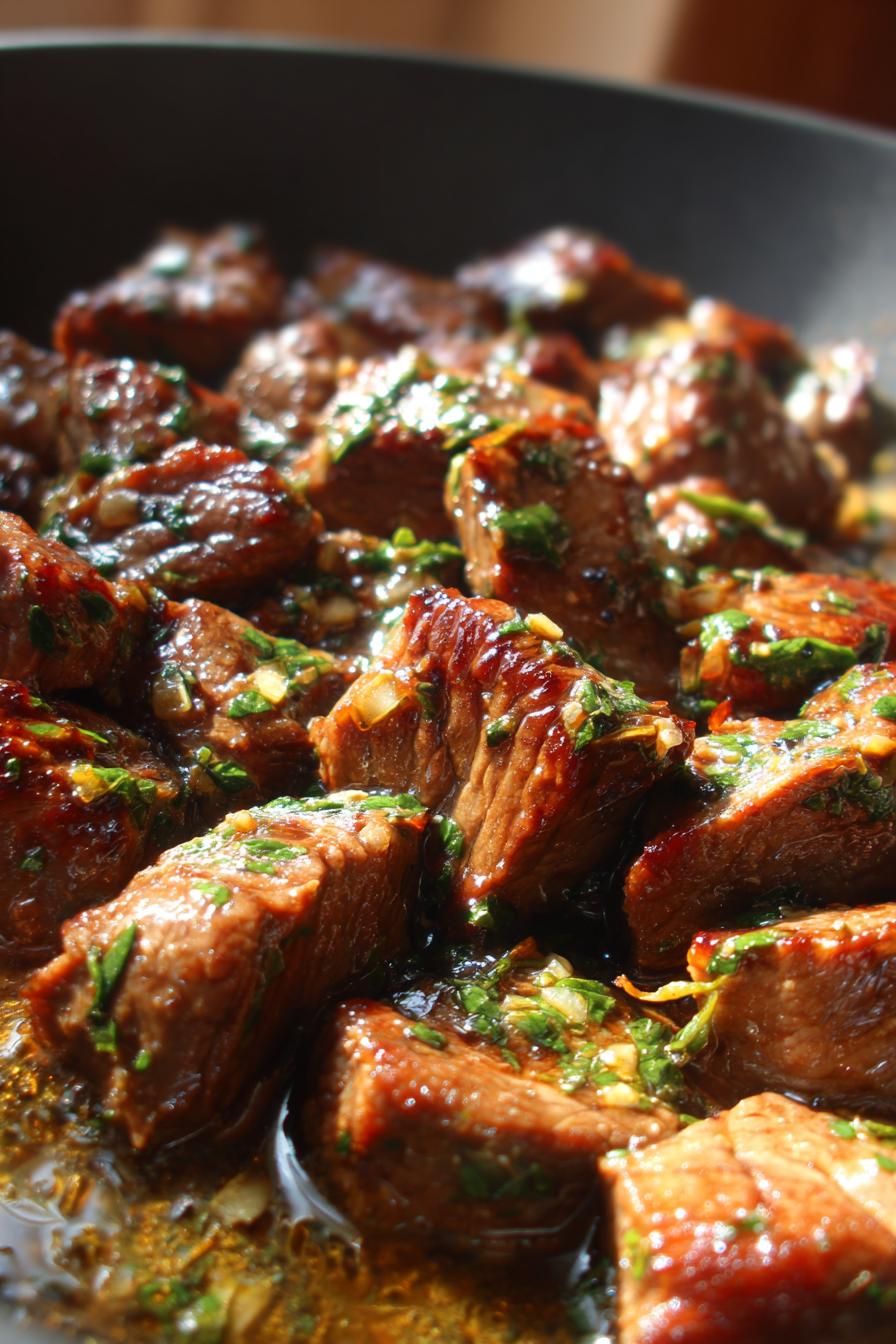 Garlic Butter Steak Bites