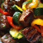 Garlic Butter Steak Bites with Veggies