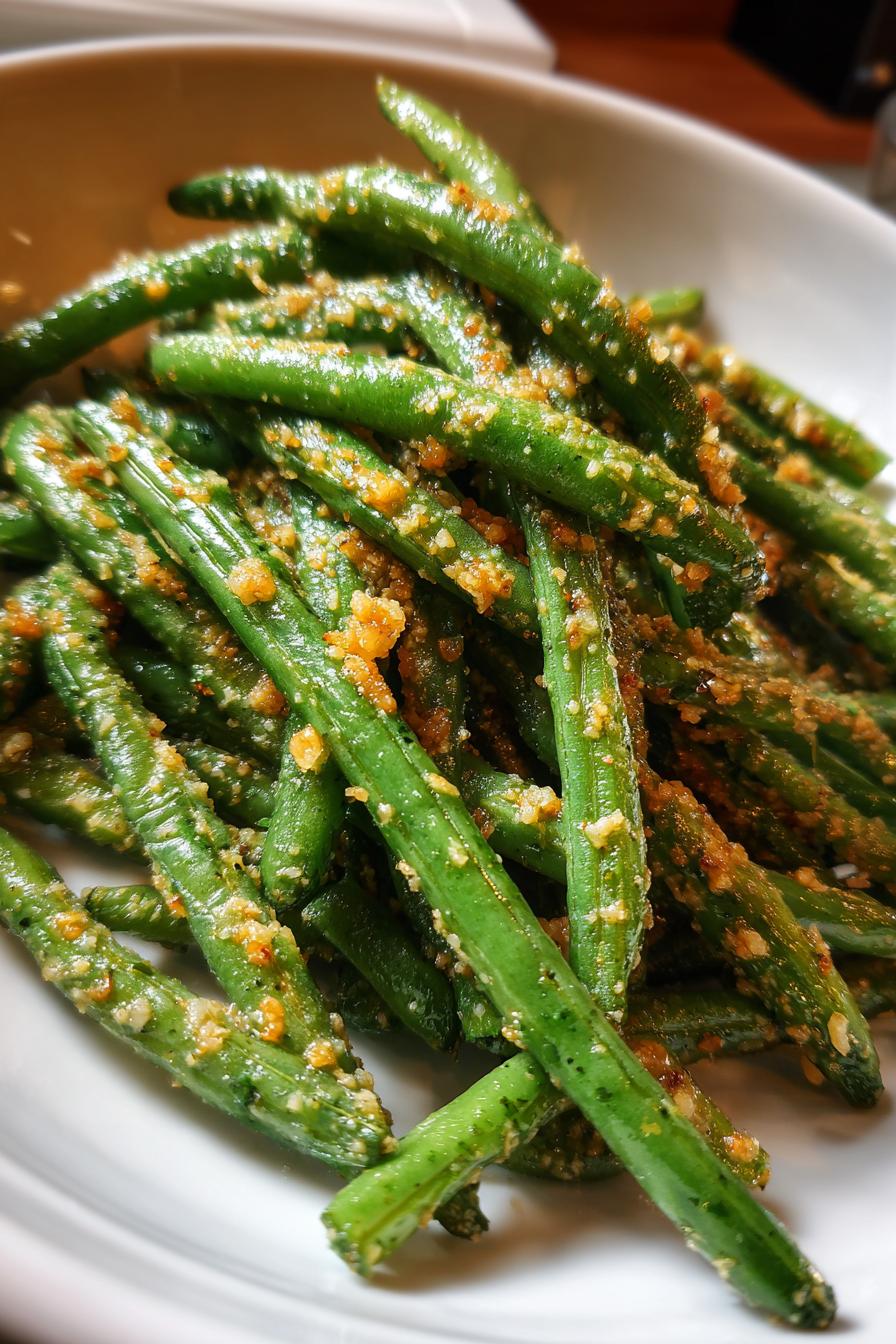 Garlic Parmesan Green Beans