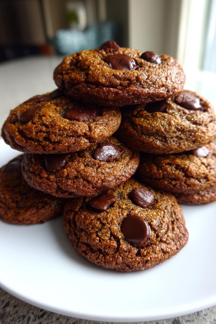 Ginger Molasses Chocolate Chip Cookies