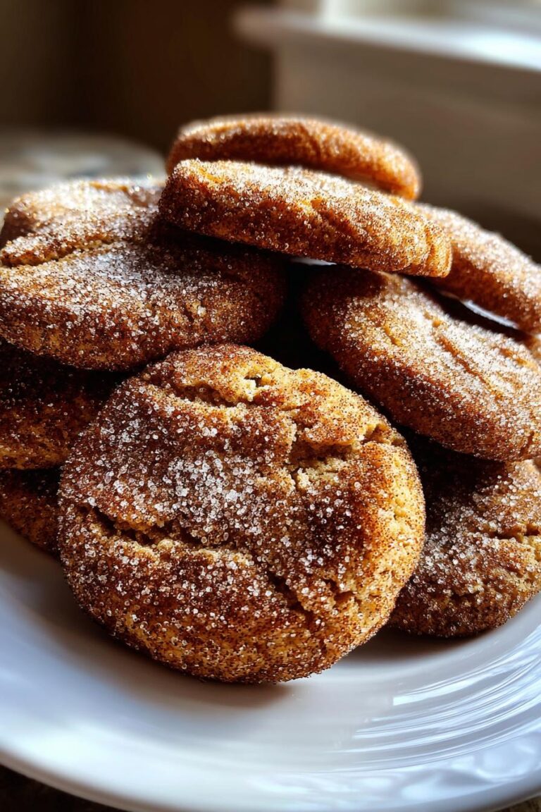 Gingerbread Latte Cookies with Cinnamon Sugar