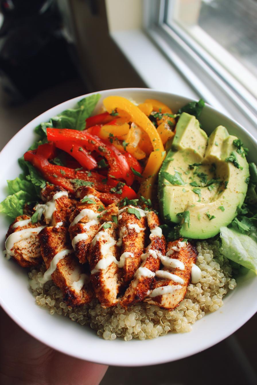 Gluten-Free Chicken Taco Bowls