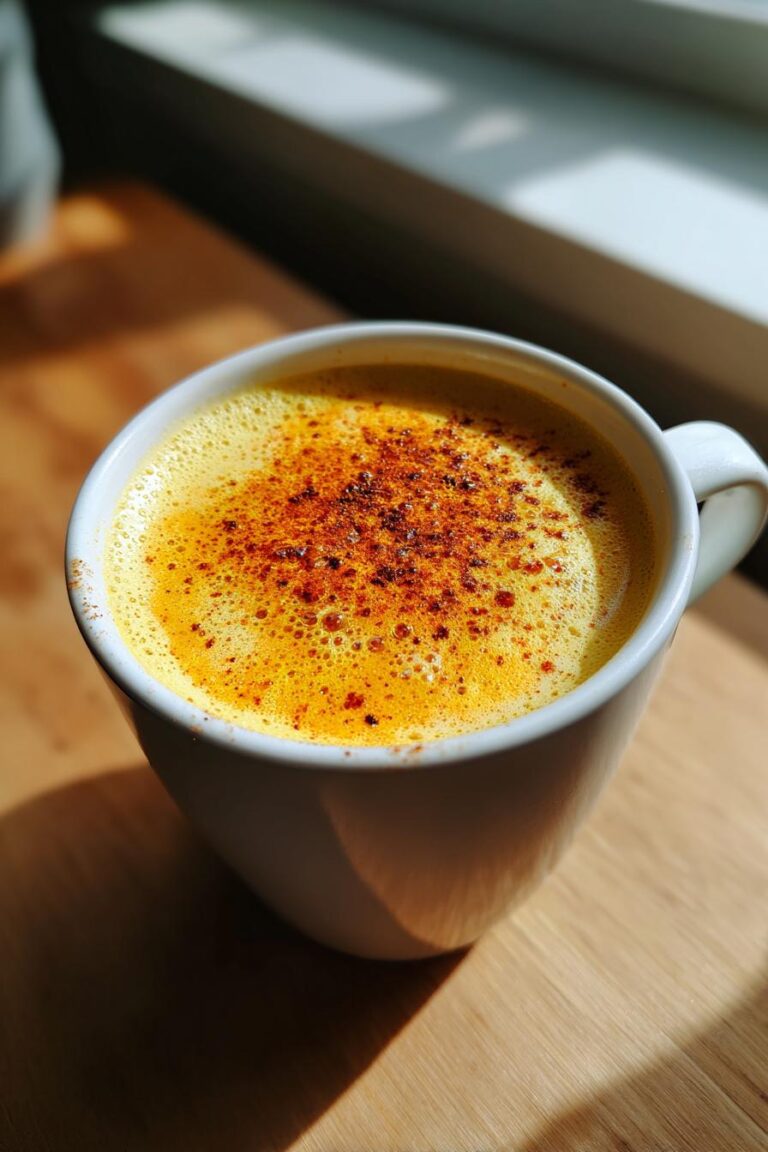 Golden milk latte recipe