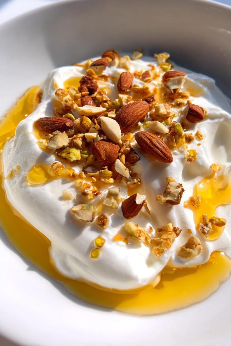Greek Yogurt with Honey and Nuts