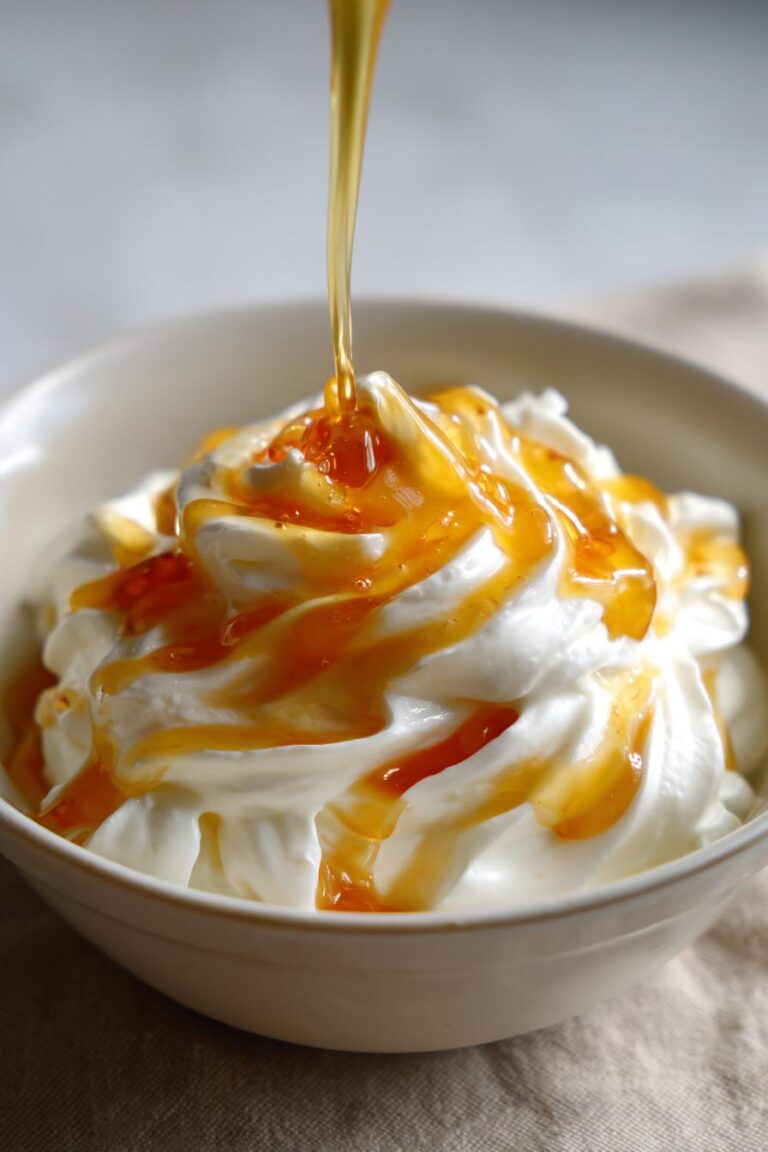Greek yogurt with honey