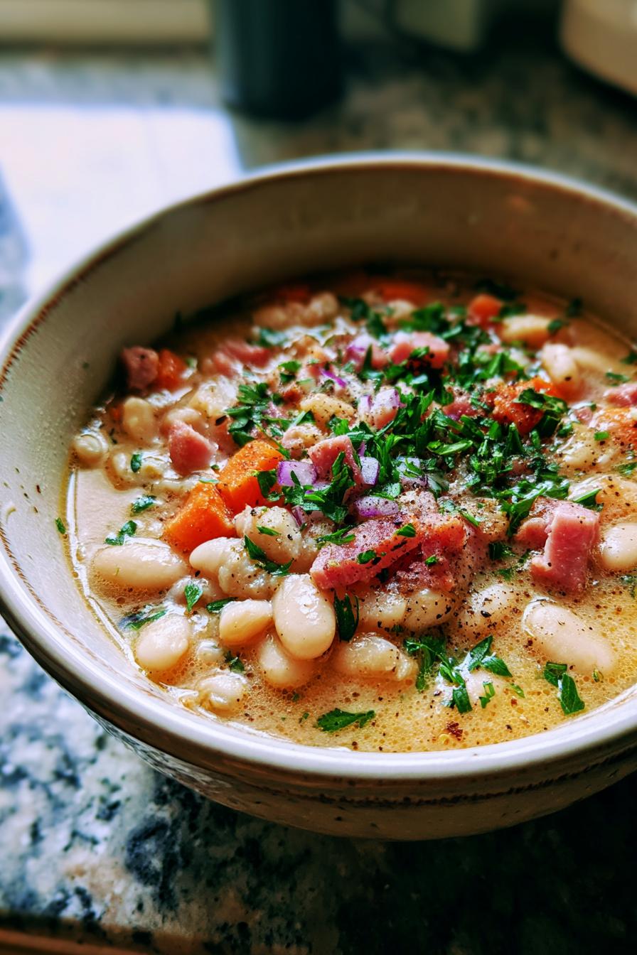 Ham and Navy Bean Soup